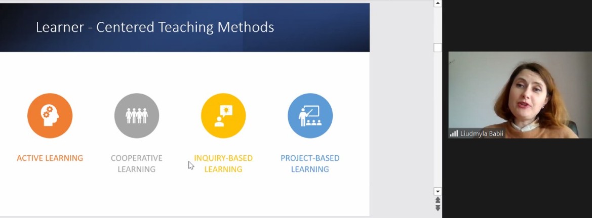  Особливості викладання курсу «Вступ до предметно-мовного інтегрованого навчання» для майбутніх вчителів іноземних мов. Доповідь Людмили Бабій